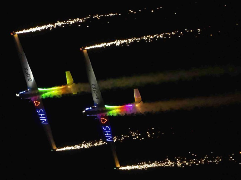 Aston Down fireworks and air display near Stroud