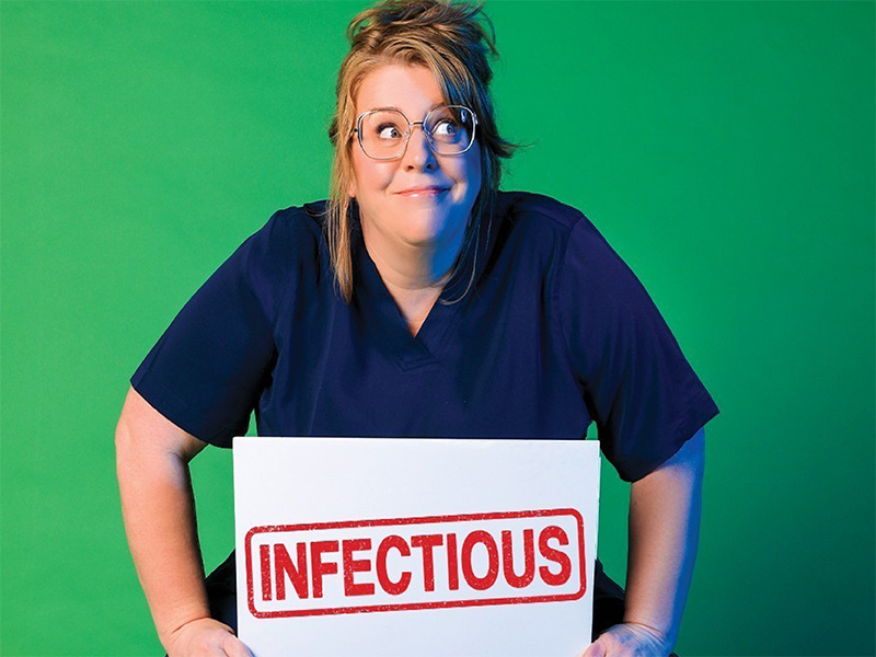 Nurse Georgie Carroll tour artwork