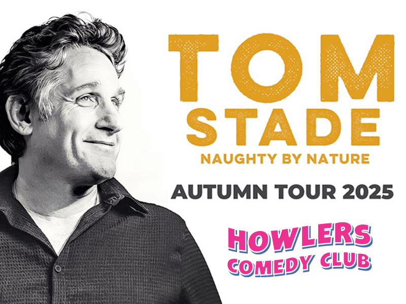 Tom Stade performing at Howlers Comedy Club Cheltenham