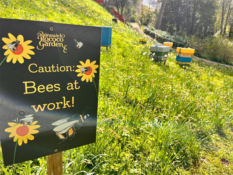 Half term at Painswick Rococo Gardens