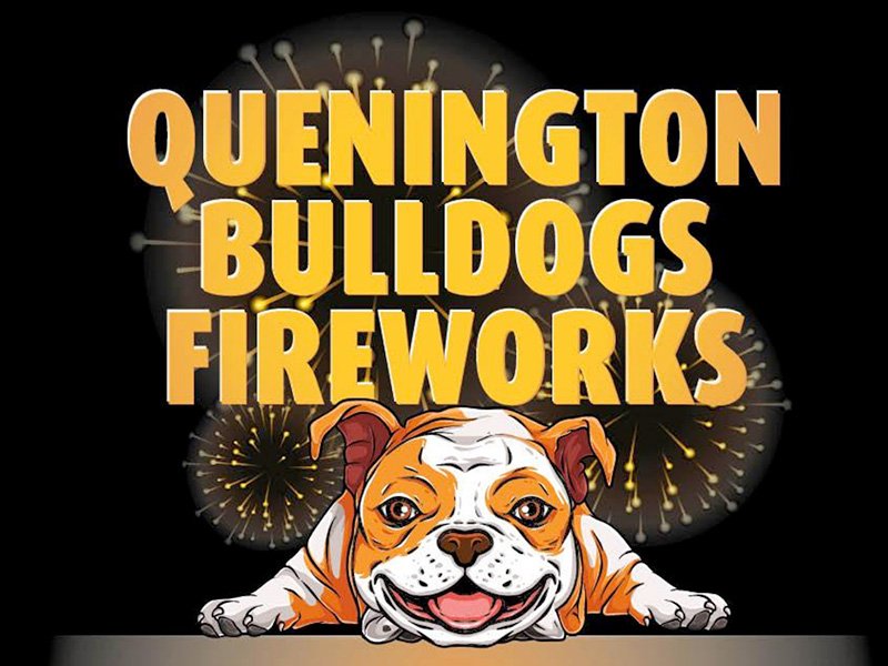 Quenington Bulldogs bonfire and fireworks in the Cotswolds
