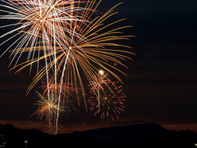 Bonfire and firework displays in Gloucestershire