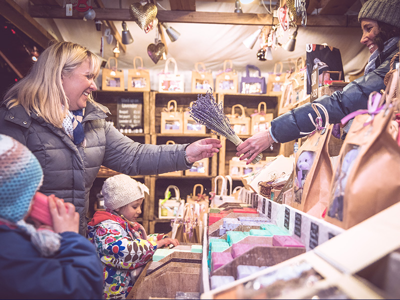 Cheltenham Christmas Gift Market on The Promenade
