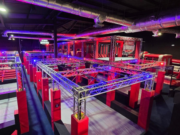 Test your Ninja skills at Ultimate Warriors Adventure Park in Gloucester 