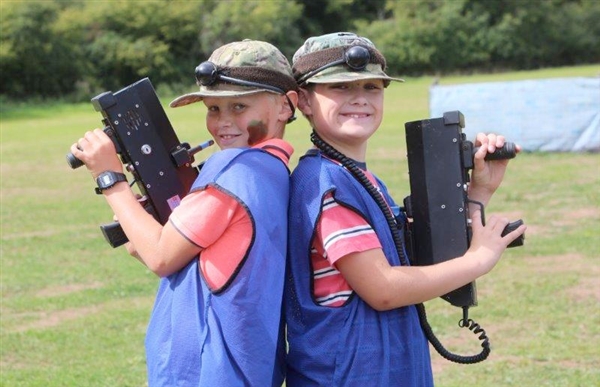 Childrens Birthday Parties at Battlesports Glos in the Forest of Dean