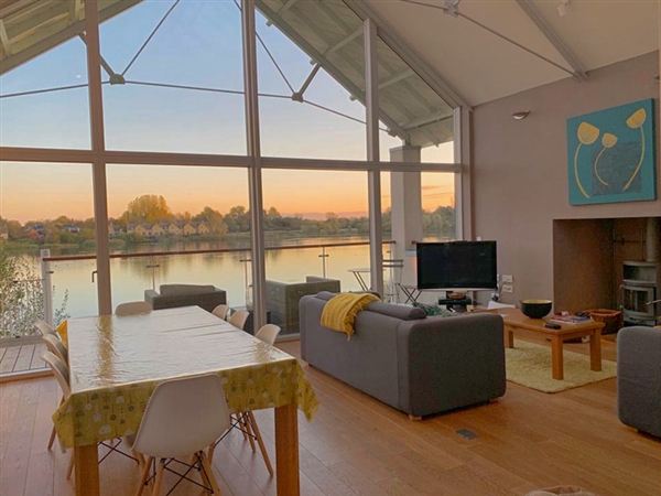 Clearwater in the exclusive Lower Mill Estate in the Cotswold Water Park near Cirencester