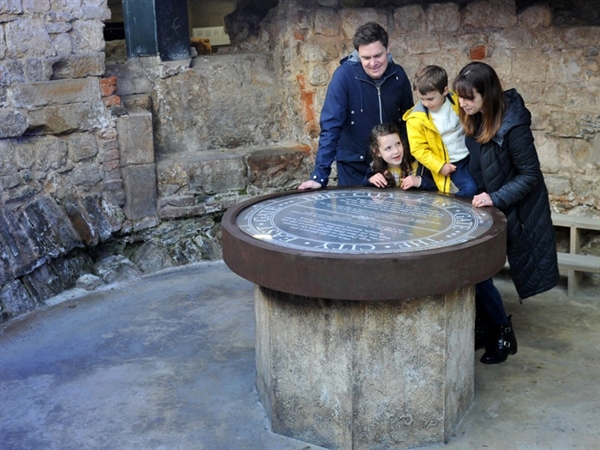 Eastgate Chamber can be found underneath Eastgate Street in Gloucester