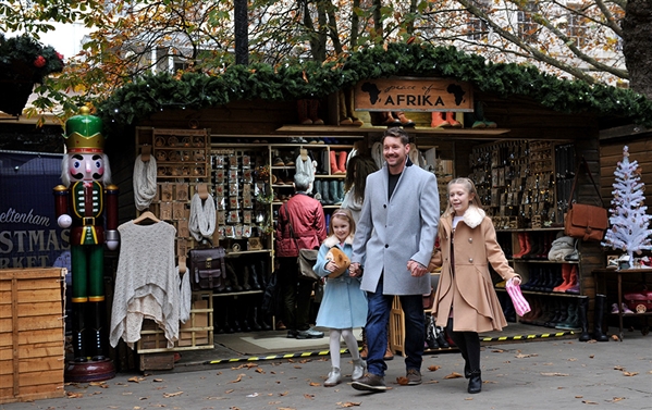 Check out the Christmas Markets in Cheltenham (photo courtesy of Marketing Cheltenham)