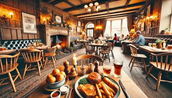Find a cosy place to experience Birtish Cuisine in Gloucester