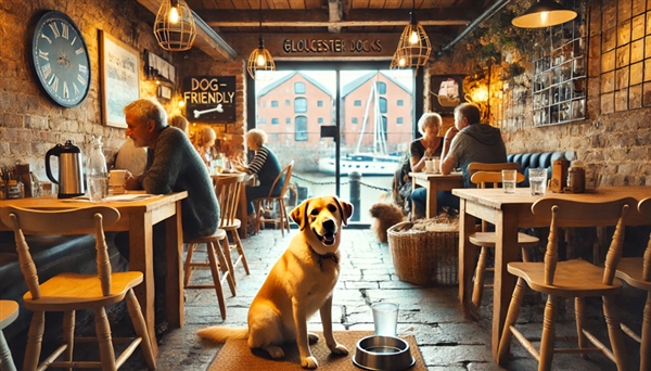 Bring your furry friend along to dog-friendly places to eat in Gloucester! 