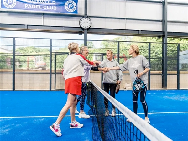 Padel Tennis at Far Peak features the Cotswolds’ first indoor courts, with leagues, coaching and a great viewing mezzanine.