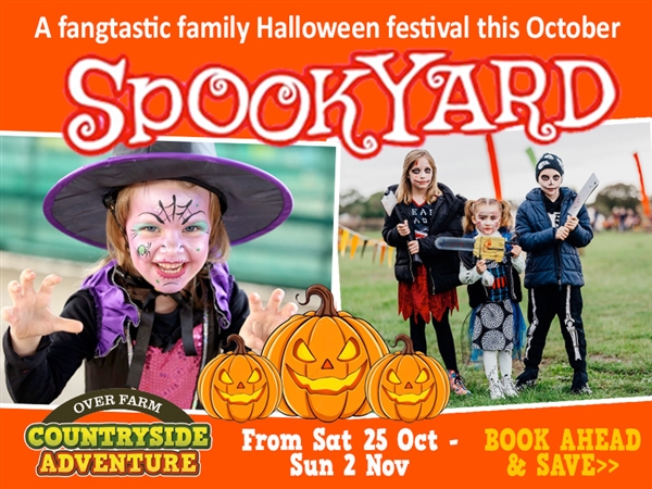 Advertisement – Over Farm Spookyard Halloween Festival