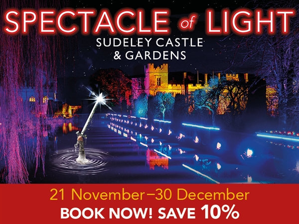 Advertisement – Spectacle of Light at Sudeley Castle