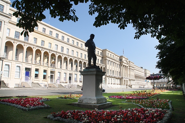 The Municipal Buildings on the Promenade in Cheltenham