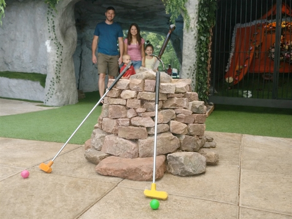 Wye Valley Indoor Adventure Golf offers magical family fun in the Forest of Dean