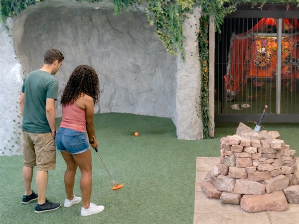 Fun for all ages at Wye Valley Indoor Adventure Golf in the Forest of Dean