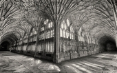 Highly commended: The Cloisters, Gloucester Cathedral by Jeff Arris