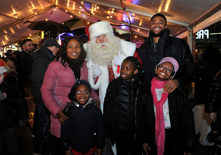 Meet Father Christmas at The Brewery Quarter