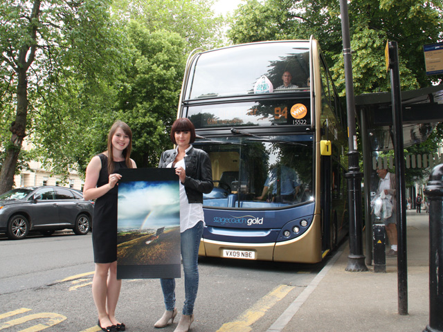 CONGRATULATIONS: Photo competition winner receives prizes