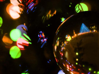 Christmas lights in Cheltenham