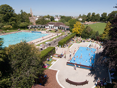 ‘Turning Back Time’ day at Sandford Parks Lido