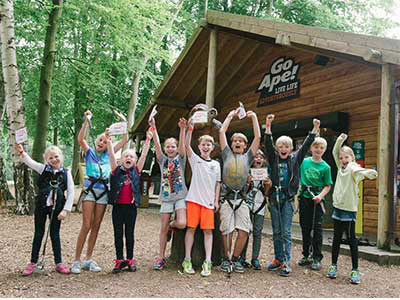 Tree Top Junior Birthday Parties at Go Ape