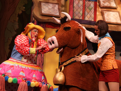 Jack and the Beanstalk at the Everyman Theatre, Cheltenham 2016