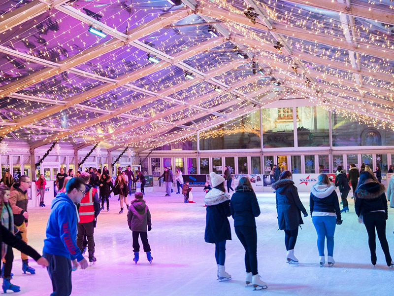 Ice skating in Cheltenham