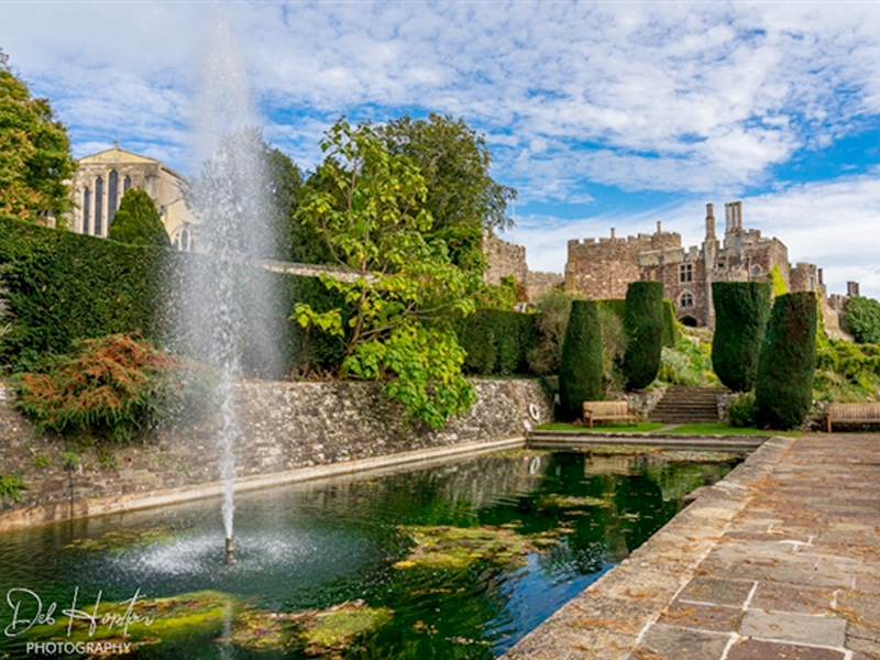 Fountain at Berkeley Castle