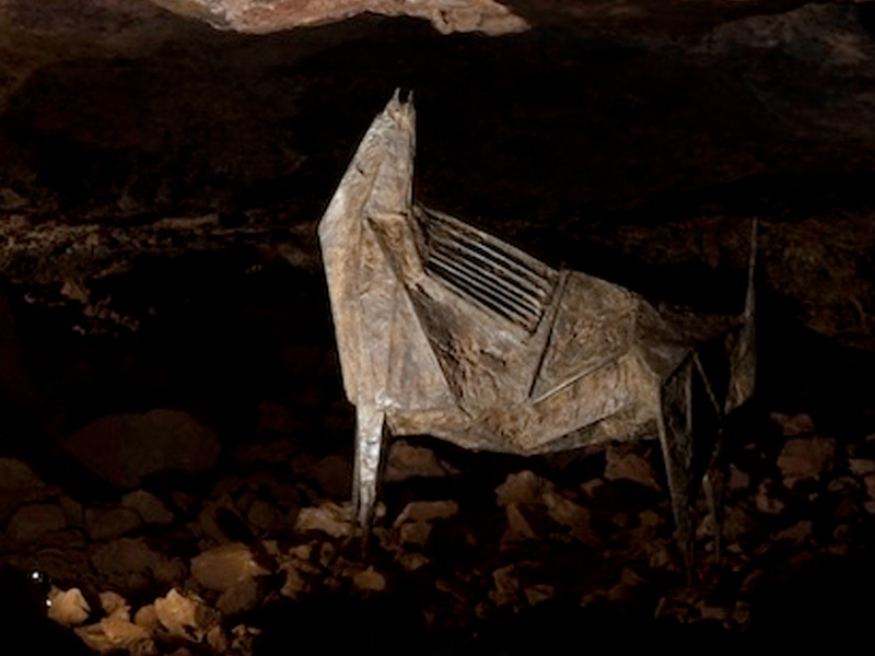 Sculpture Exhibition at Clearwell Caves