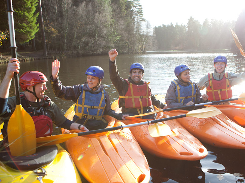 Forest Adventure kayak expereince