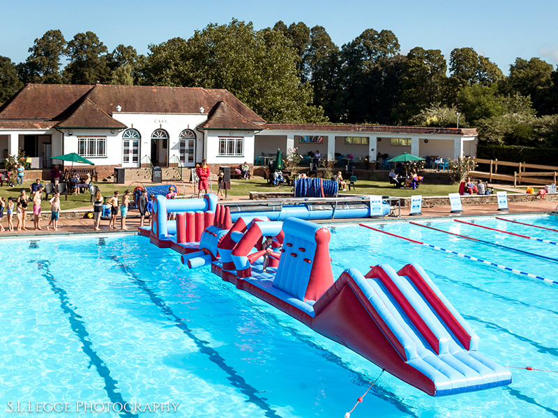 Cheltenham Lido inflatable