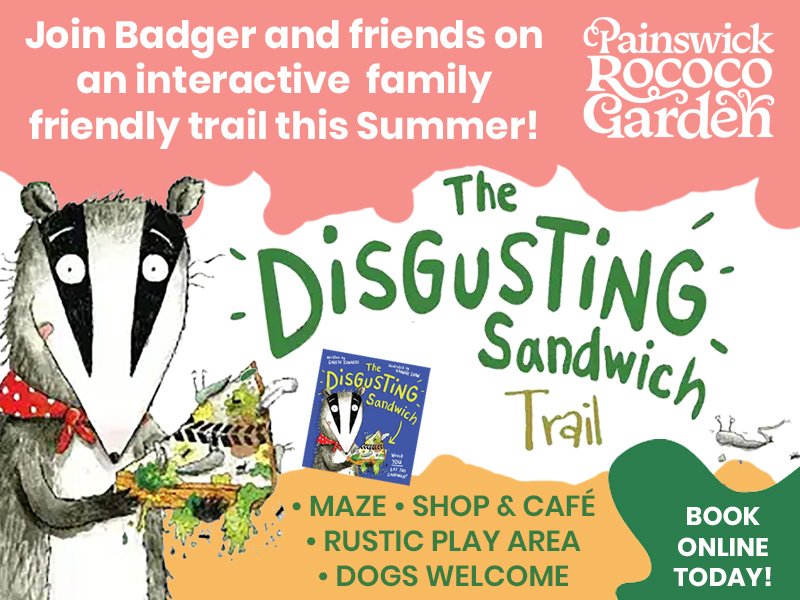 The Disgusting Sandwich Trail at Painswick Rococo Garden