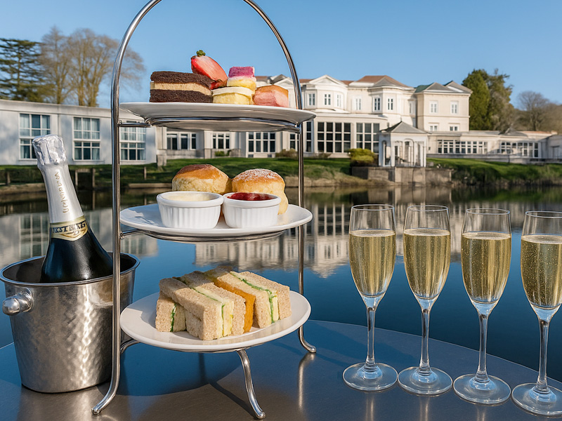 Prosecco Afternoon Tea for Four at DoubleTree by Hilton Cheltenham