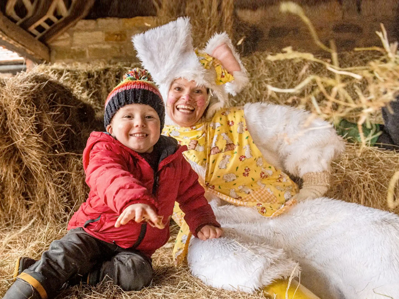 Easter bunny Gloucestershire