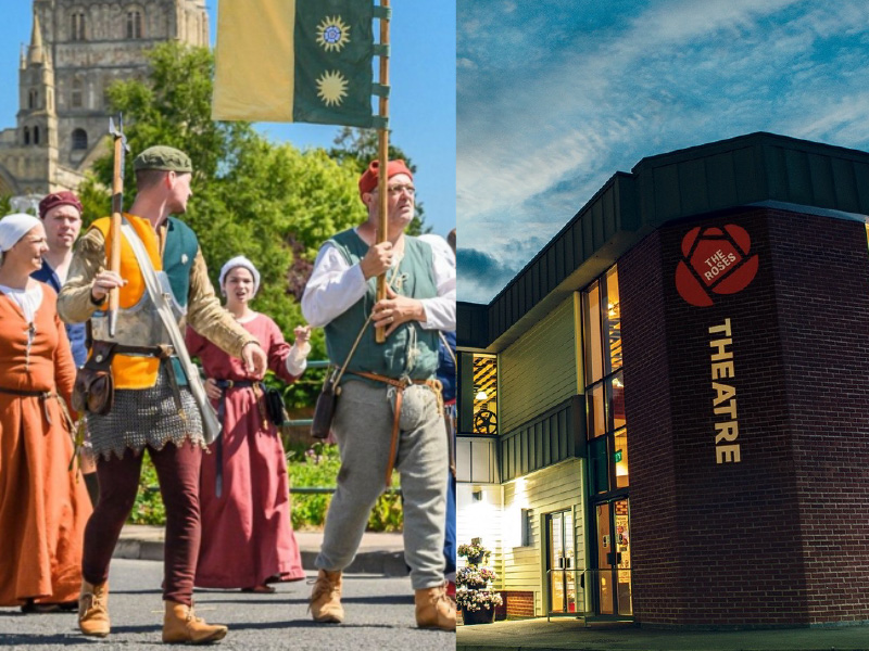 The Roses Theatre joins Medieval Festival Parade