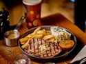 Steak Night Offer, including beer or wine