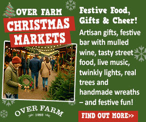 Things to do this Christmas in Gloucester | Over Farm Christmas Markets