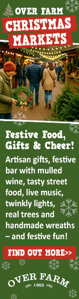 Things to do this Christmas in Gloucester | Over Farm Christmas Markets