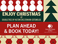 Christmas at DoubleTree by Hilton Cheltenham-Cotswolds